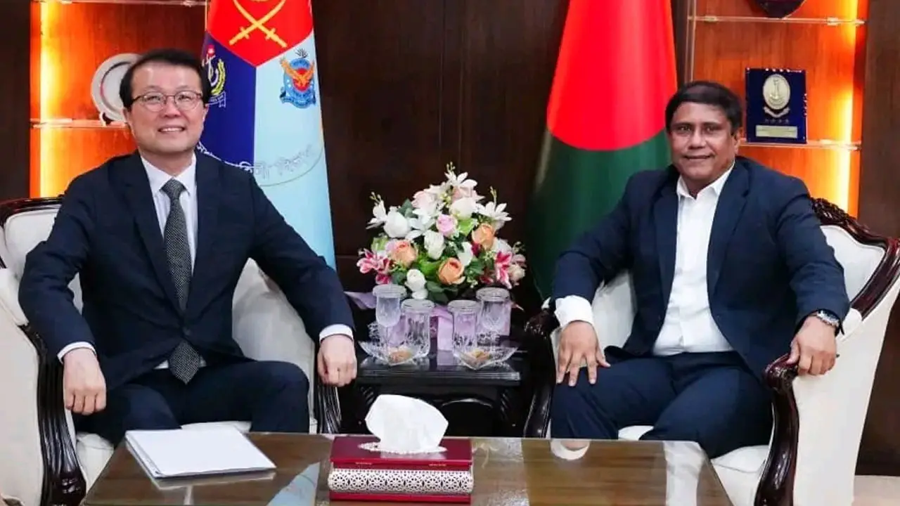 সশস্ত্র বাহিনীর আধুনিকায়নে বাংলাদেশ-কোরিয়ার আলোচনা