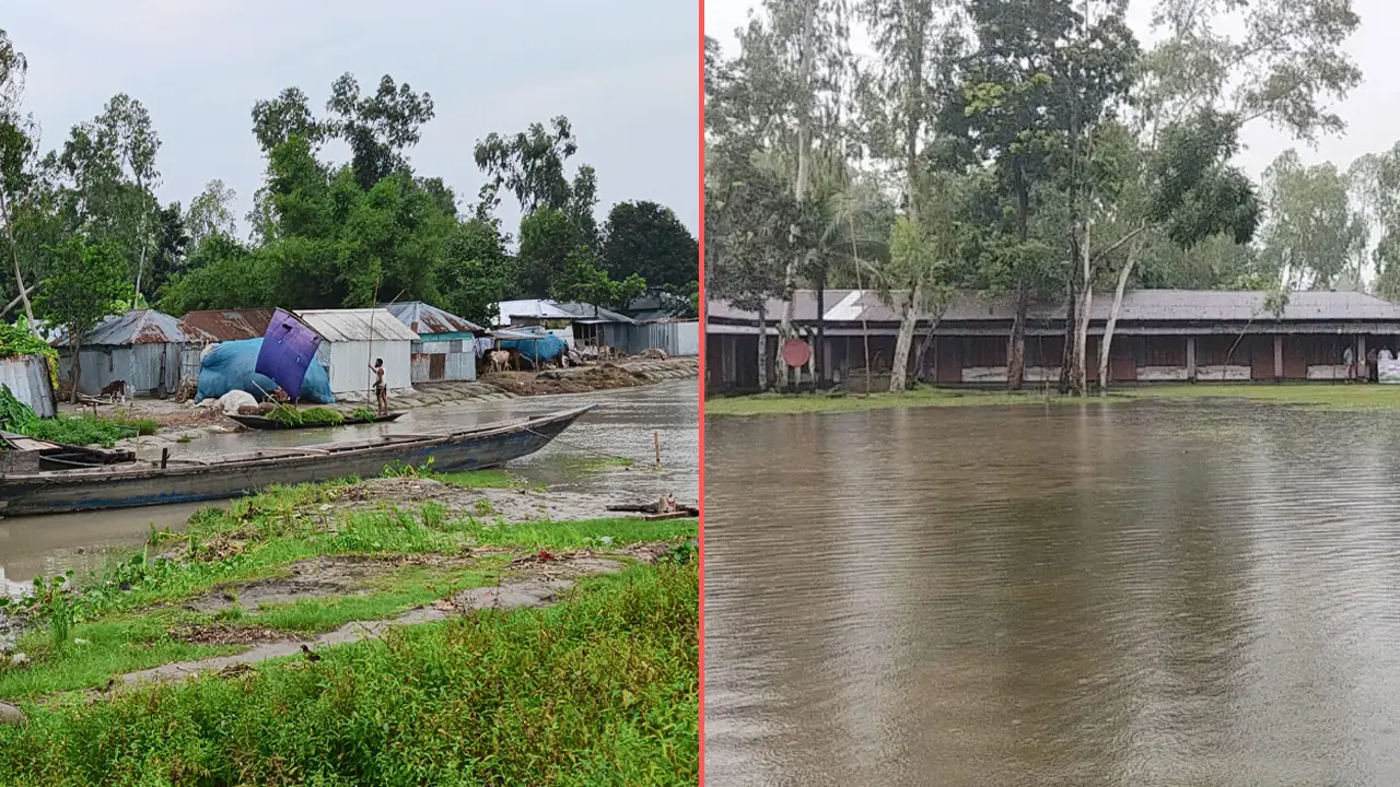 দুই রূপী তিস্তার বহুরূপ, এলাকাবাসীর দাবি মেগা প্রকল্প বাস্তবায়ন