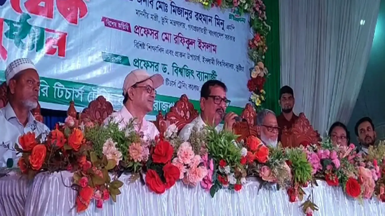 মাদক দেশের নিউ জেনারেশনকে শেষ করে দিতে পারে : ভূমিমন্ত্রী মিনু