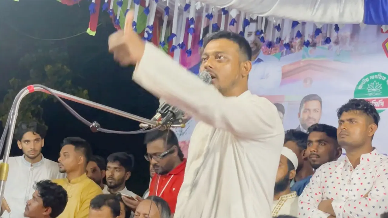 হালুয়াঘাটে তারেক রহমানকে কটাক্ষ এনসিপির নাসিরের, বিএনপির প্রতিবাদ