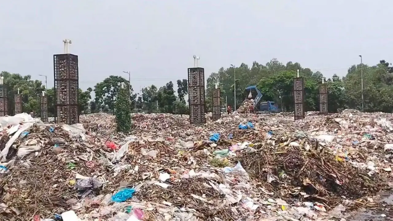 যন্ত্রপাতি সংকটে আটকে আছে ১১ কোটি টাকা ব্যয়ে নির্মিত বর্জ্য শোধনাগার