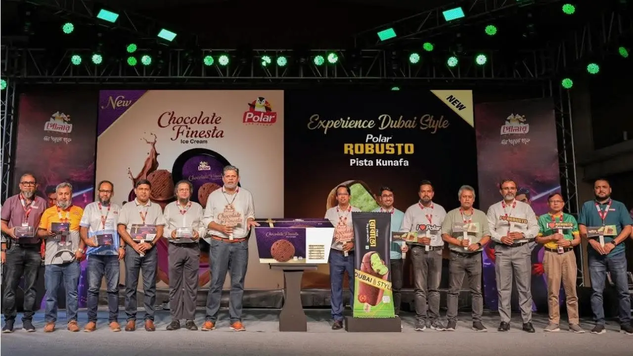 দুবাই স্টাইলের নতুন দুই প্রিমিয়াম আইসক্রিম আনল পোলার