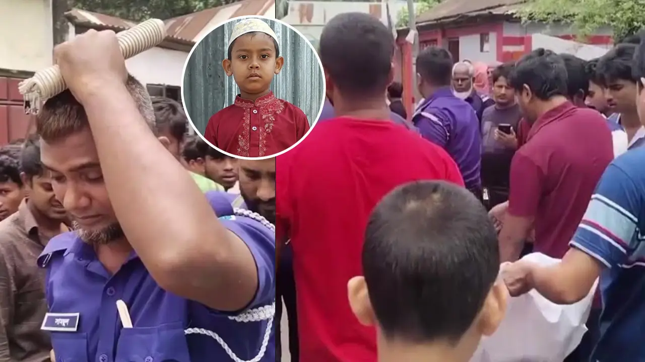 সড়ক দুর্ঘটনায় নিহত, উদ্ধারে গিয়ে পুলিশ সদস্য দেখেন নিজের ছেলে