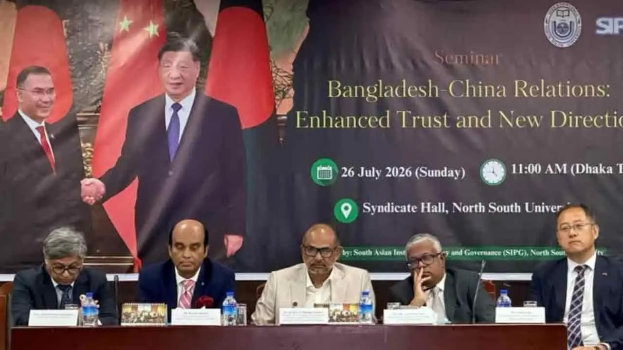 ‘সবার আগে বাংলাদেশ’ নীতিতে চীনের সঙ্গে সম্পর্ক আরও গভীর হবে