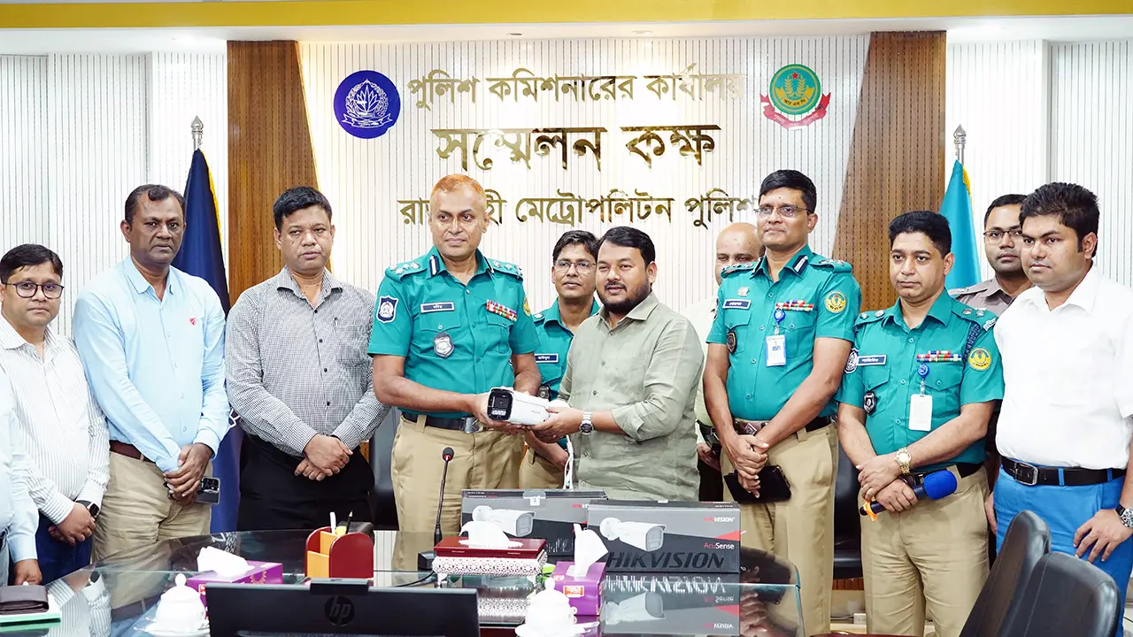 রাজশাহী নগরে বসছে ১৫৫ সিসি ক্যামেরা