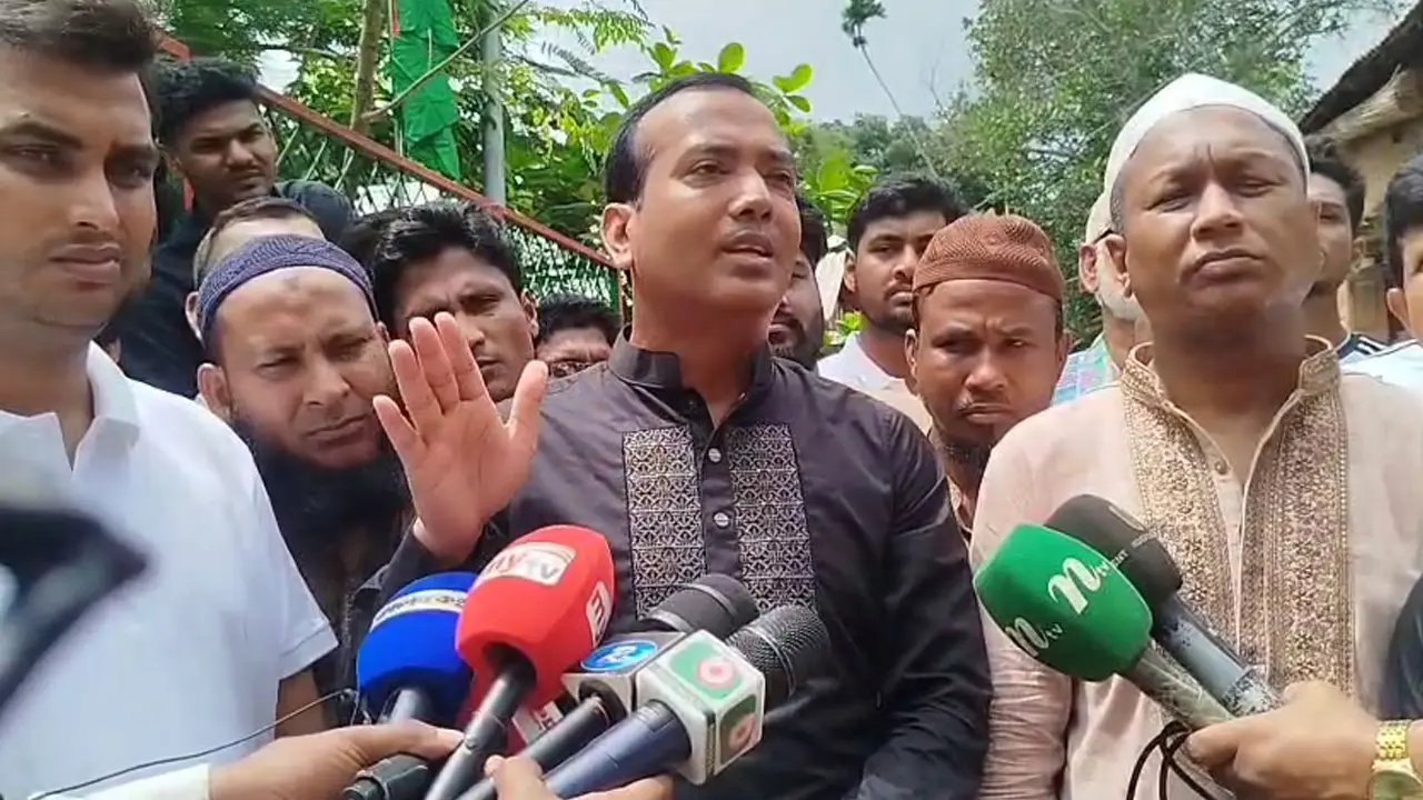 আবু সাঈদের সমাধির পাশে প্রতিজ্ঞা করছি, ছাত্রলীগ-আ.লীগের প্রশ্নে ছাড় নেই
