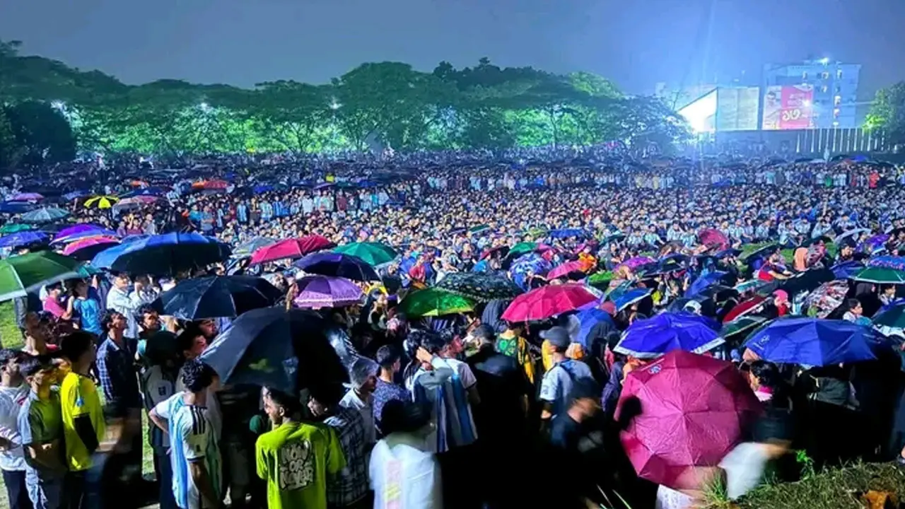 বেরোবিতে বিশ্বকাপ ফাইনাল, আর্জেন্টিনার হারে হতাশ সমর্থকরা