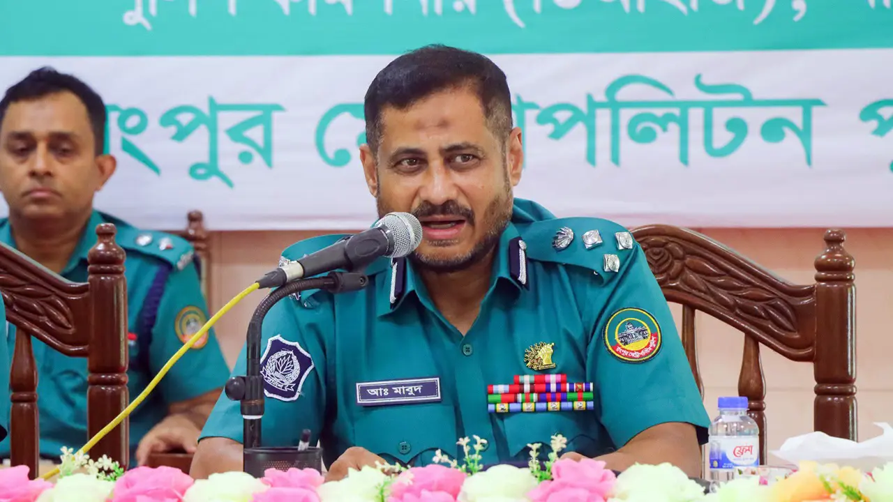 আইনশৃঙ্খলা রক্ষায় কোনো ধরনের অপরাধের সঙ্গে আপস নয়