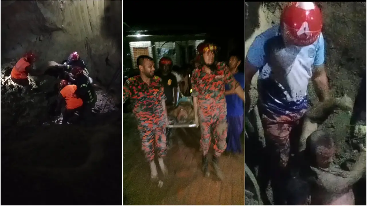 ২০ ফুট গভীর গর্তে মাটিচাপা শ্রমিক, ৯৯৯-এ ফোনের পর জীবিত উদ্ধার