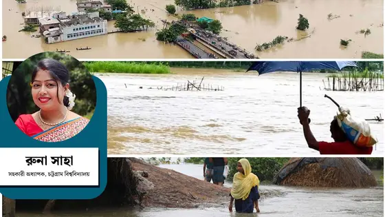 বন্যায় মানবসৃষ্ট দায় ও অর্থনৈতিক ক্ষয়ক্ষতি