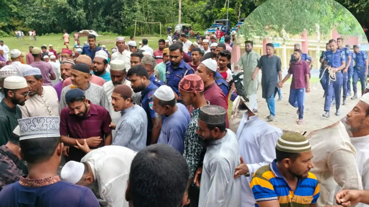 পুলিশ পাহারায় বাবার জানাজায় স্বেচ্ছাসেবকদল নেতা, আবার ফিরলেন কারাগারে