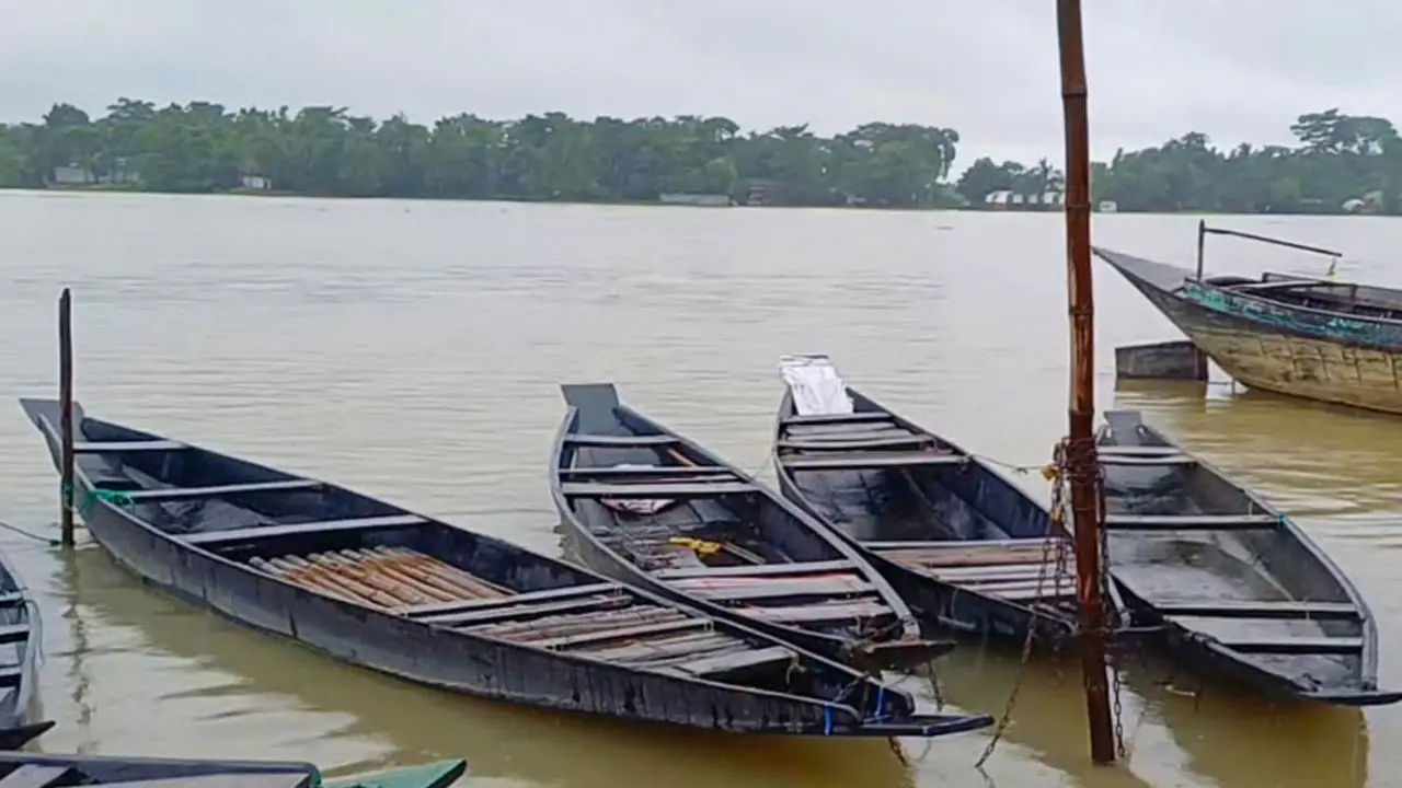 সুরমার পানি বিপৎসীমার ১৬ সেন্টিমিটার ওপর দিয়ে প্রবাহিত হচ্ছে
