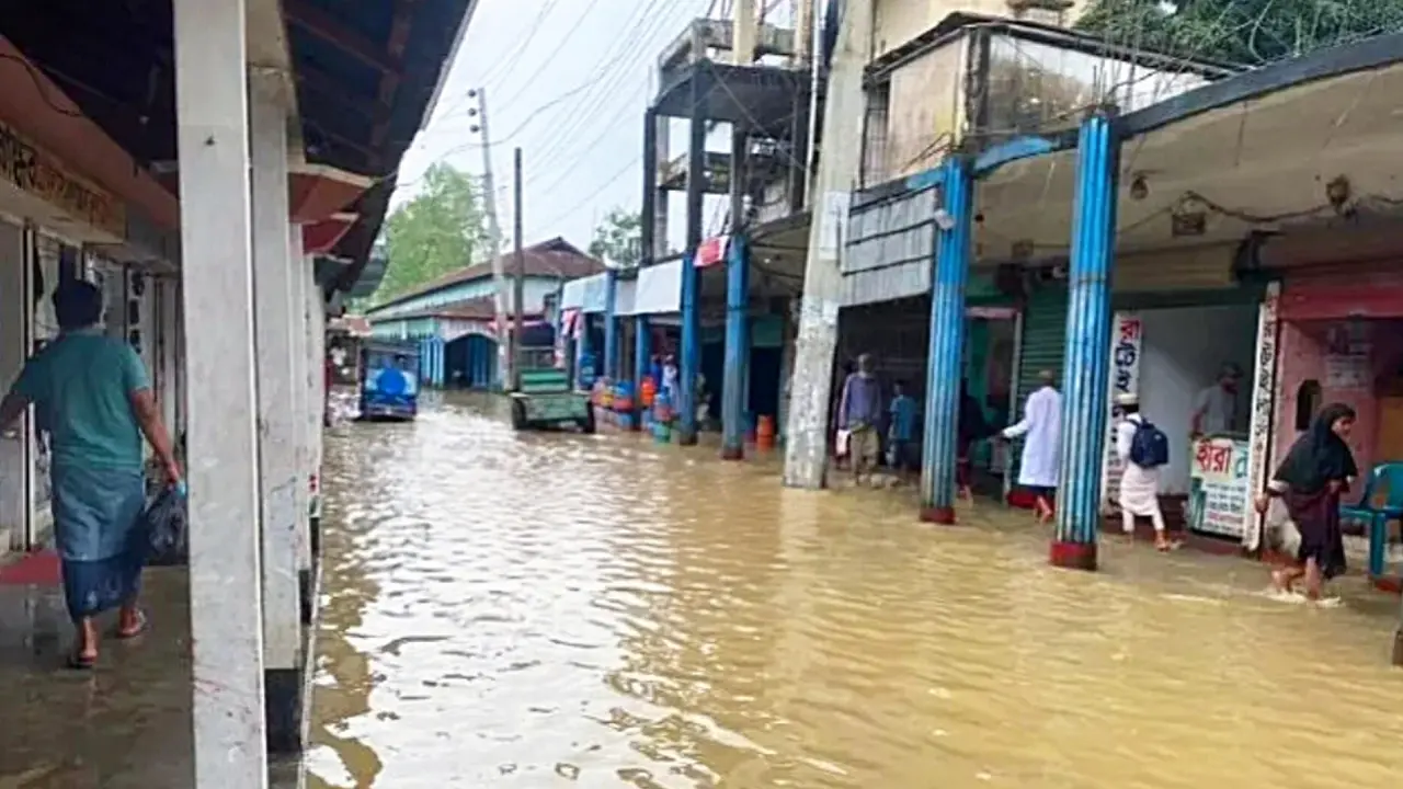 কুশিয়ারার পানি বৃদ্ধি, সুনামগঞ্জে ২০ গ্রামের নিম্নাঞ্চল প্লাবিত