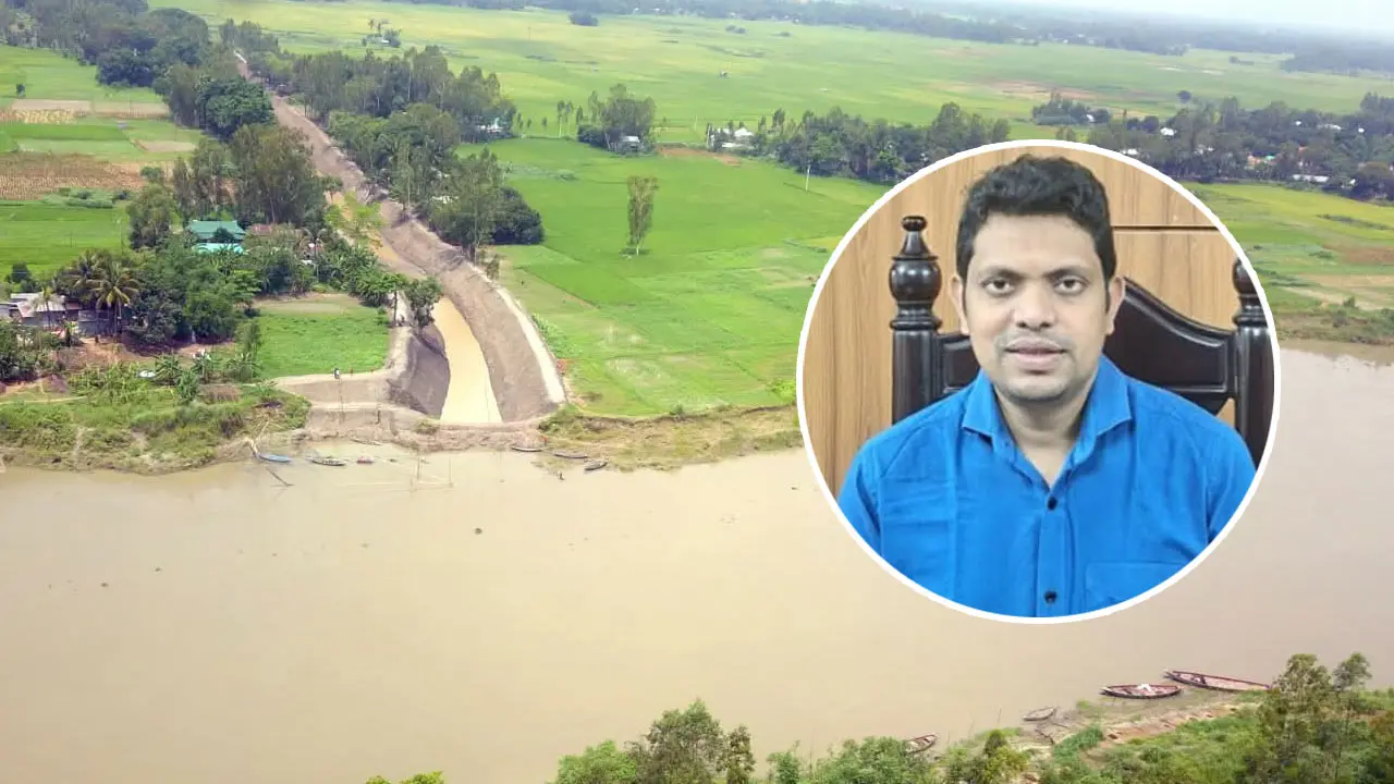 খাল পুনঃখনন শেষে ১ কোটি ২৫ লাখ টাকা ফেরত দিলেন বাসাইলের ইউএনও
