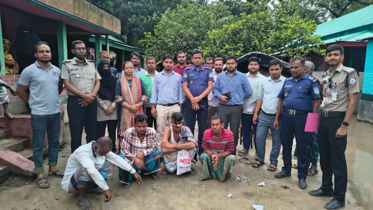 তারাকান্দায় মাদকবিরোধী অভিযানে তিনজনের কারাদণ্ড