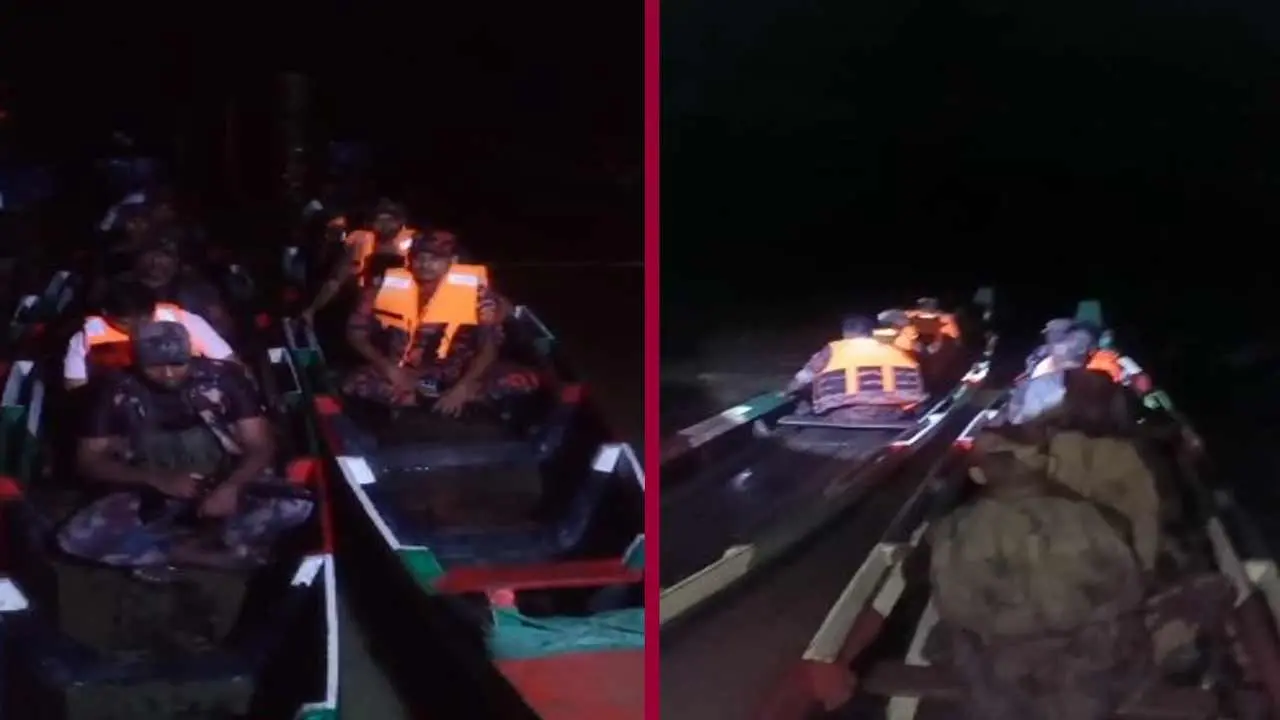 সাঙ্গু নদীতে পর্যটকবাহী নৌকাডুবি : ৬ জনকে জীবিত উদ্ধার করল বিজিবি