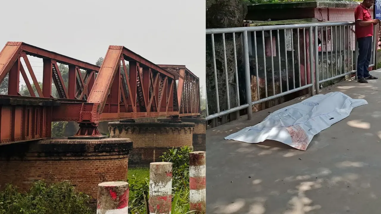 ঝুঁকিপূর্ণ যাত্রার করুণ পরিণতি, রেলব্রিজে ধাক্কায় প্রাণ গেল যুবকের