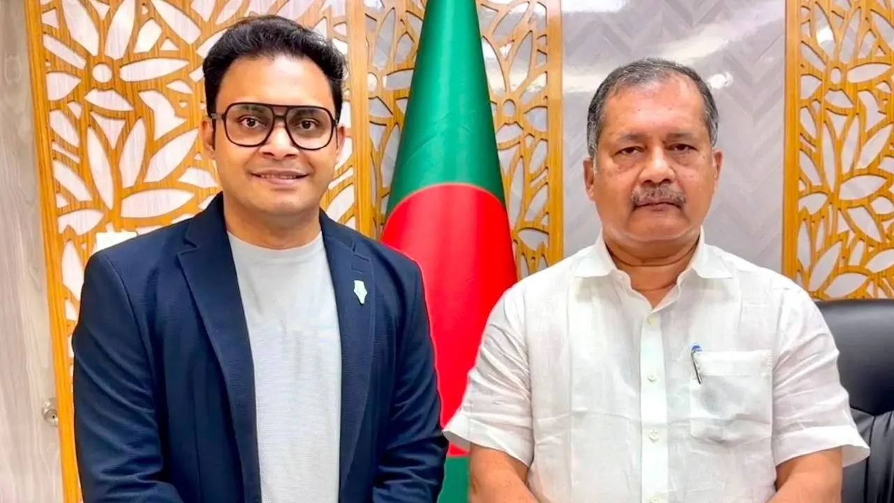 তথ্যমন্ত্রী-প্রতিমন্ত্রীর সঙ্গে বাংলাদেশ প্রেস ক্লাব ইউএইর সাক্ষাৎ