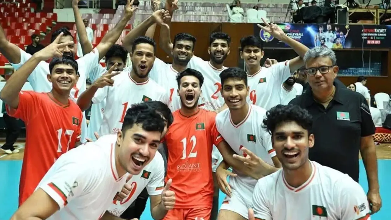 কাভা মেন’স ভলিবল চ্যাম্পিয়নশিপের সেমিফাইনালে বাংলাদেশ