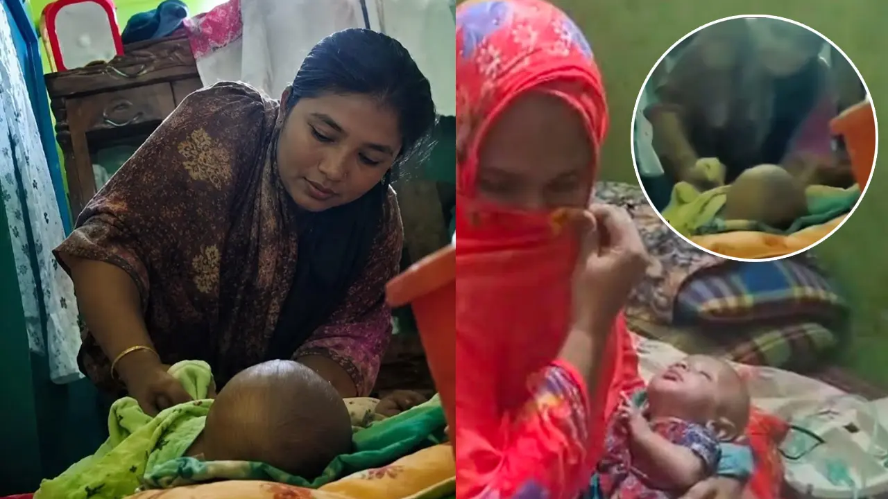 ৩ মাসের ‘শিশুর পা ভাঙার’ ভিডিও ভাইরাল, যা বলছে পরিবার