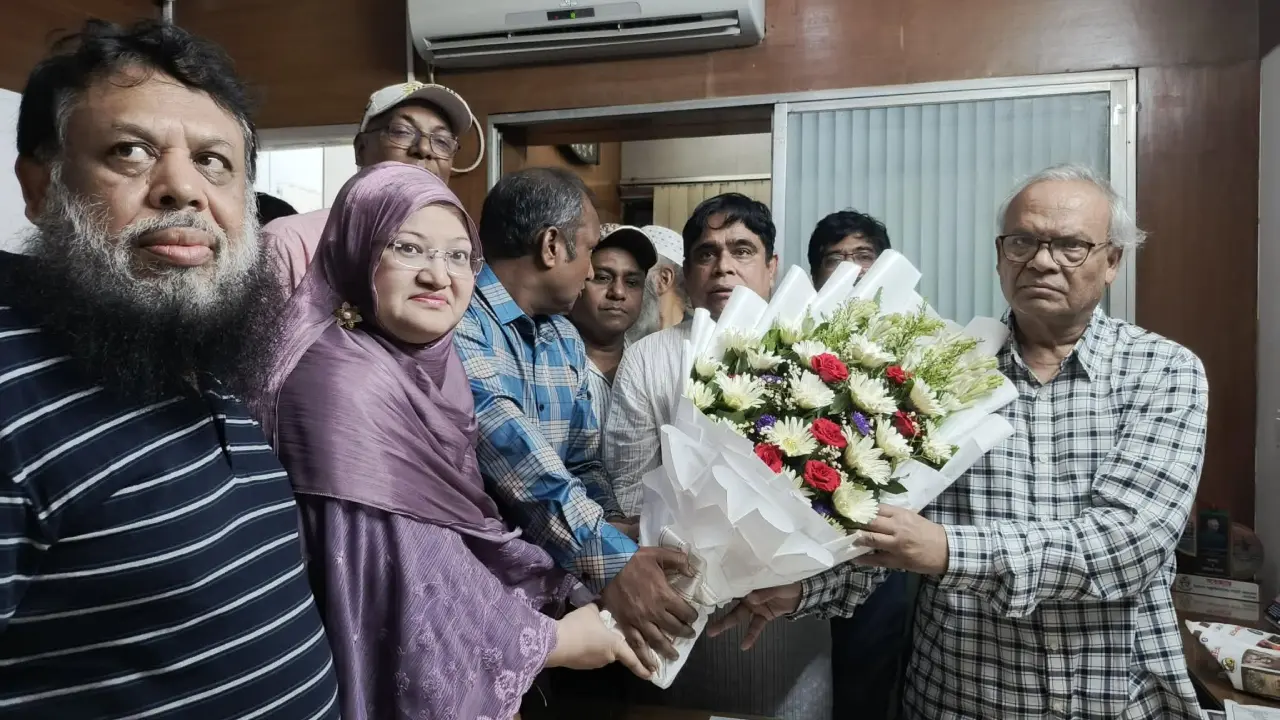 রুহুল কবির রিজভীর সঙ্গে এ্যাব নেতাদের সাক্ষাৎ