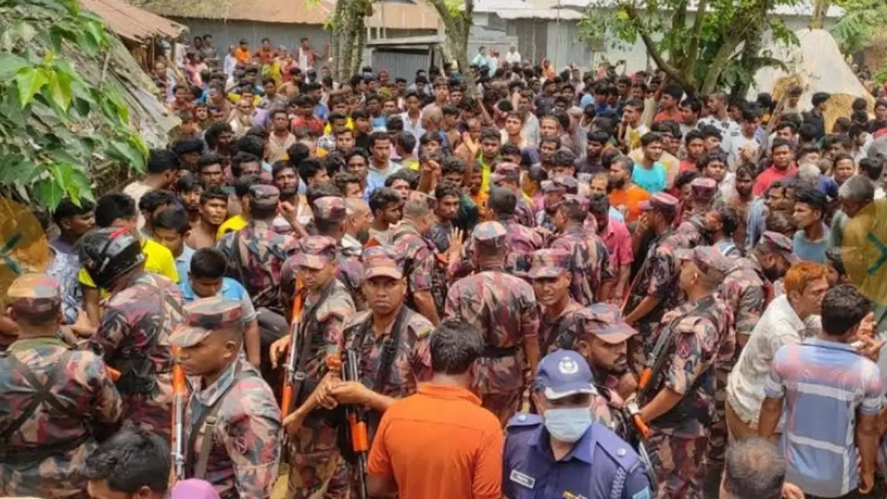 শিশু নন্দিনী হত্যায় উত্তাল আদিতমারী, এসপি-ওসিসহ আহত ২০