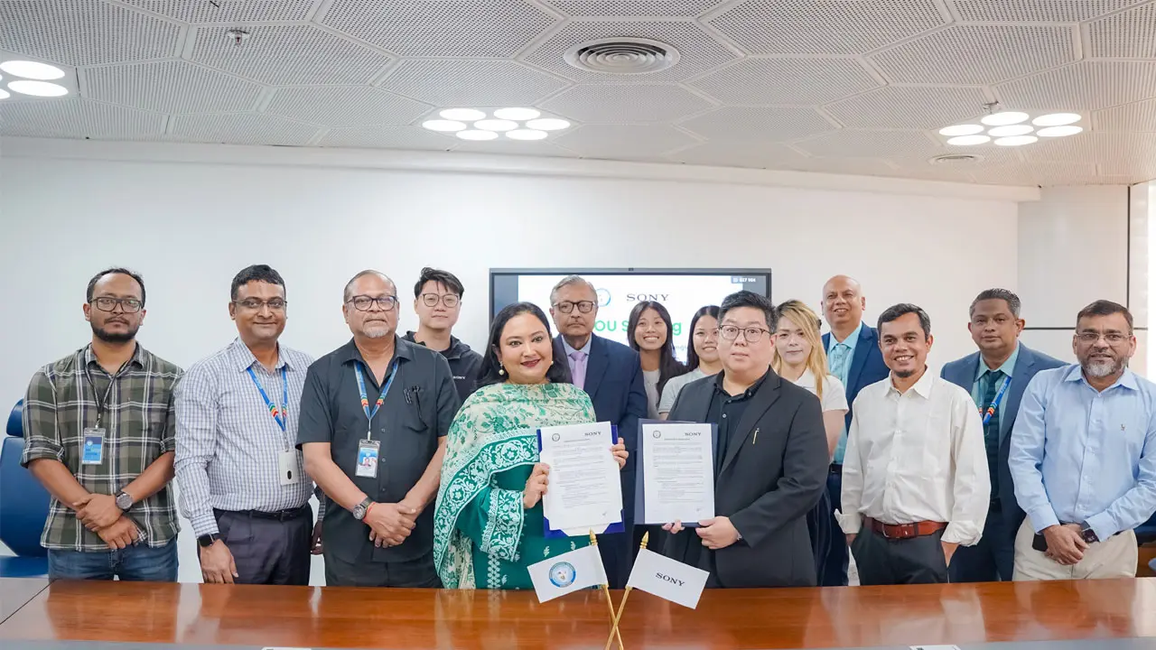 এআইইউবি ও সনি বাংলাদেশের মধ্যে সমঝোতা স্মারক স্বাক্ষরিত