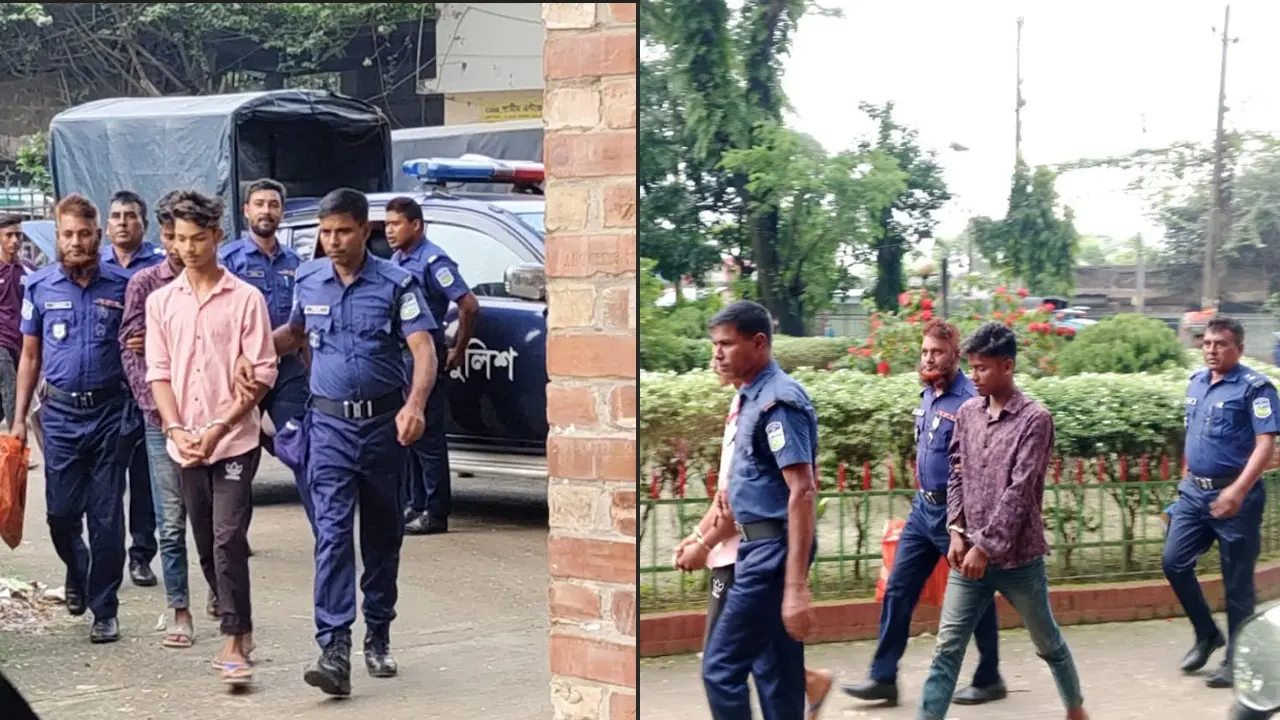 ৫ বছরের শিশুকে সংঘবদ্ধ ধর্ষণ ও হত্যা, ২ আসামি কারাগারে