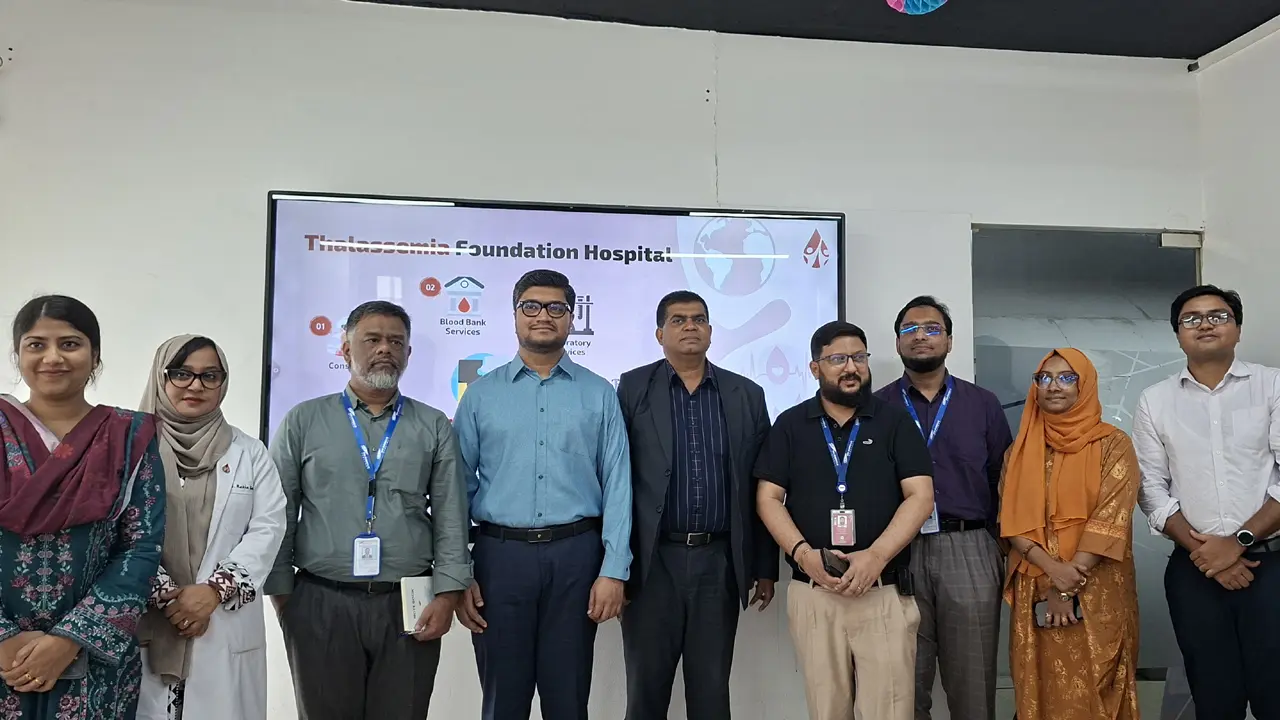 থ্যালাসেমিয়া রোগীদের পাশে থাকার অঙ্গীকার ইউএস-বাংলা গ্রুপের
