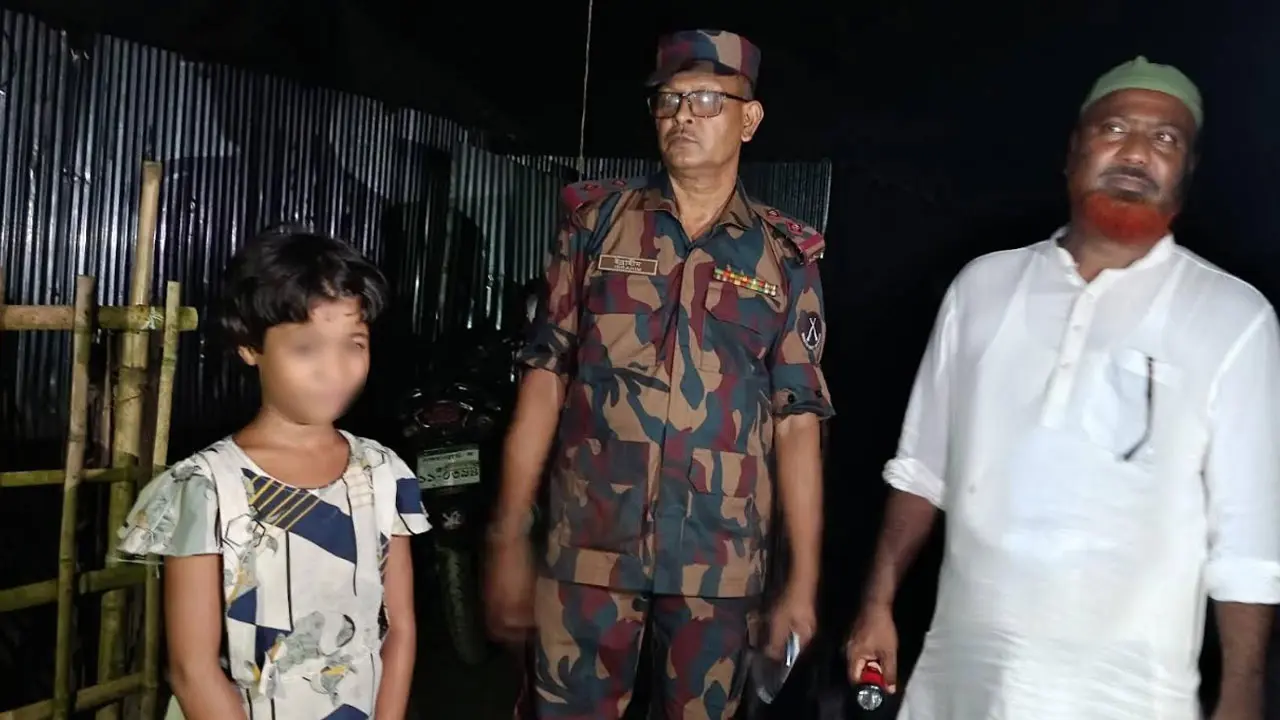 দিনভর পুশইন-পুশব্যাক নাটকীয়তা, রাতে এক শিশুকে ফেরত নিল বিজিবি