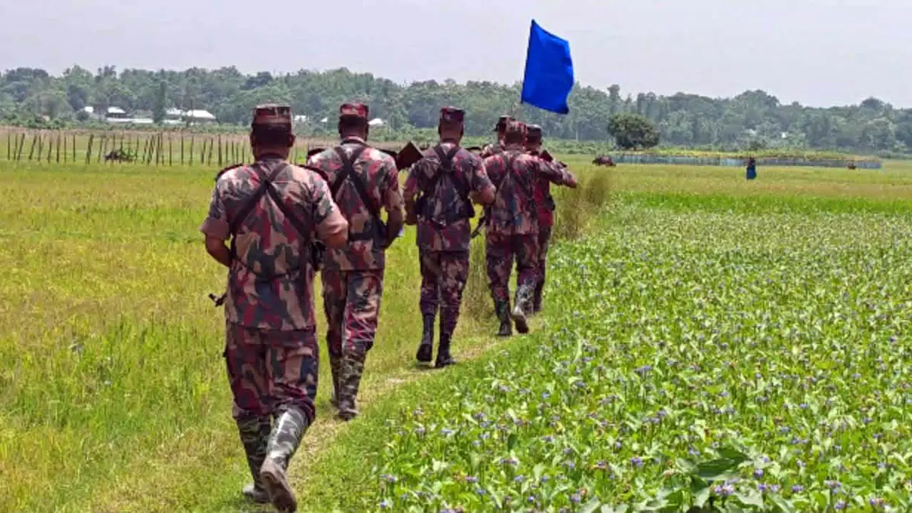 ব্রাহ্মণবাড়িয়া সীমান্তে পুশইনের শঙ্কা, সতর্ক অবস্থায় বিজিবি