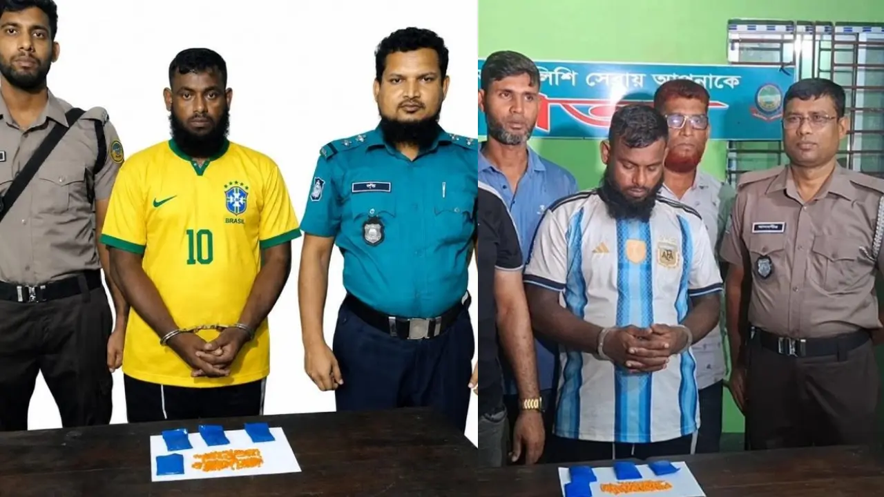 এআই দিয়ে মাদক কারবারির জার্সি বদল, এসআইকে শোকজ