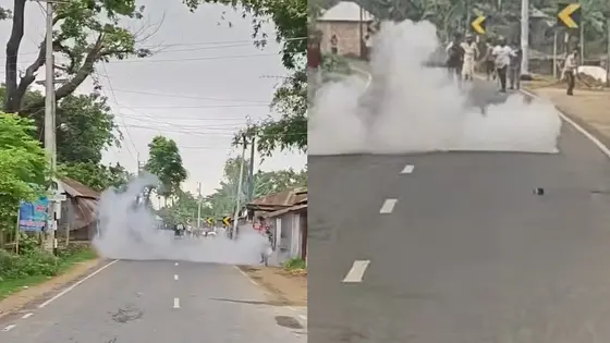 পানহাটির দখল নিয়ে বিএনপি-জামায়াতের ধাওয়া-পাল্টা ধাওয়া, ককটেল বিস্ফোরণ