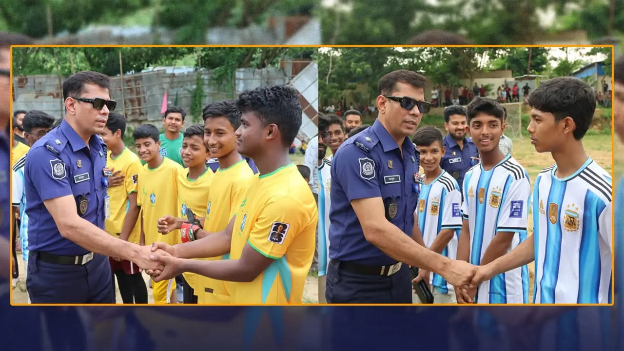 সেই জঙ্গল সলিমপুরে ব্রাজিল-আর্জেন্টিনা ম্যাচ আয়োজন এসপি মাসুদের