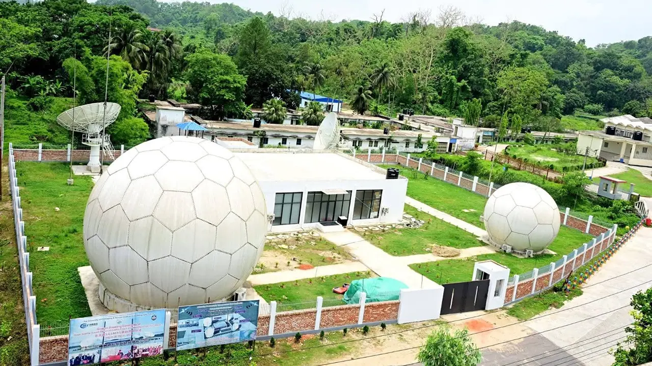 চবিতে দেশের প্রথম ওশান স্যাটেলাইট গ্রাউন্ড স্টেশন উদ্বোধন