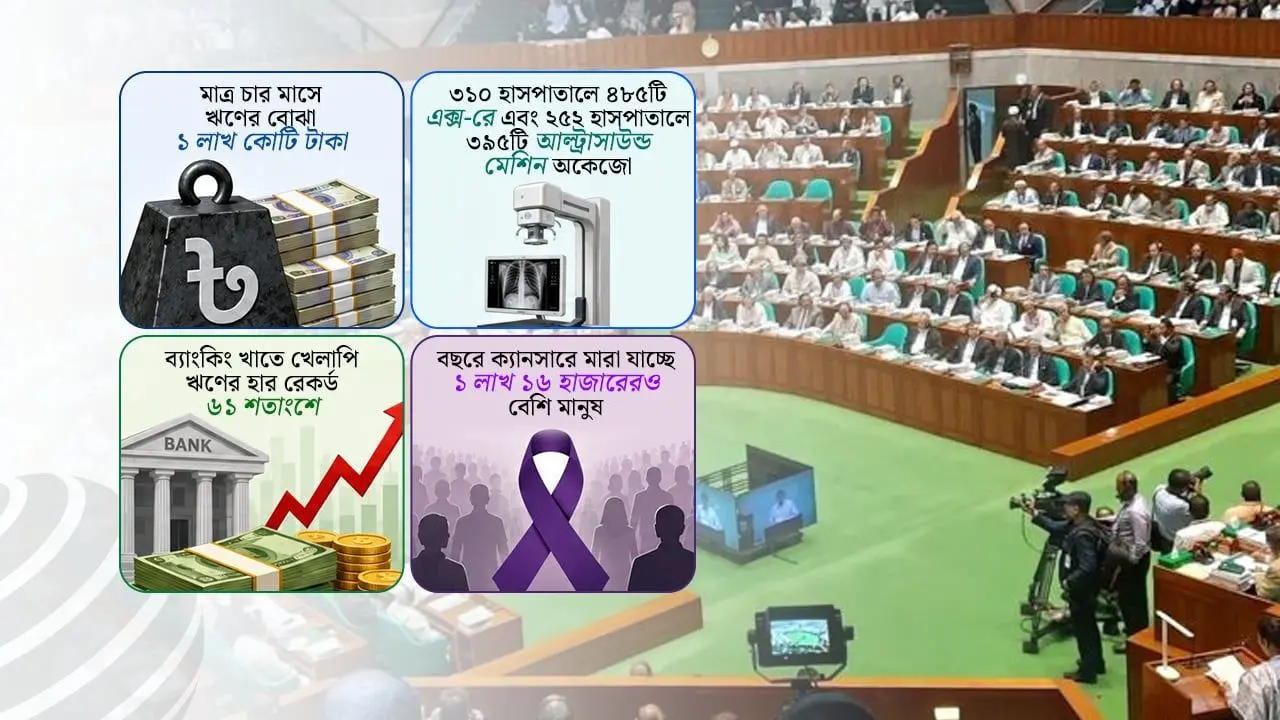 সংসদে হাসনাতের পদত্যাগের চ্যালেঞ্জ ও স্বাস্থ্য খাতের বেহাল চিত্র