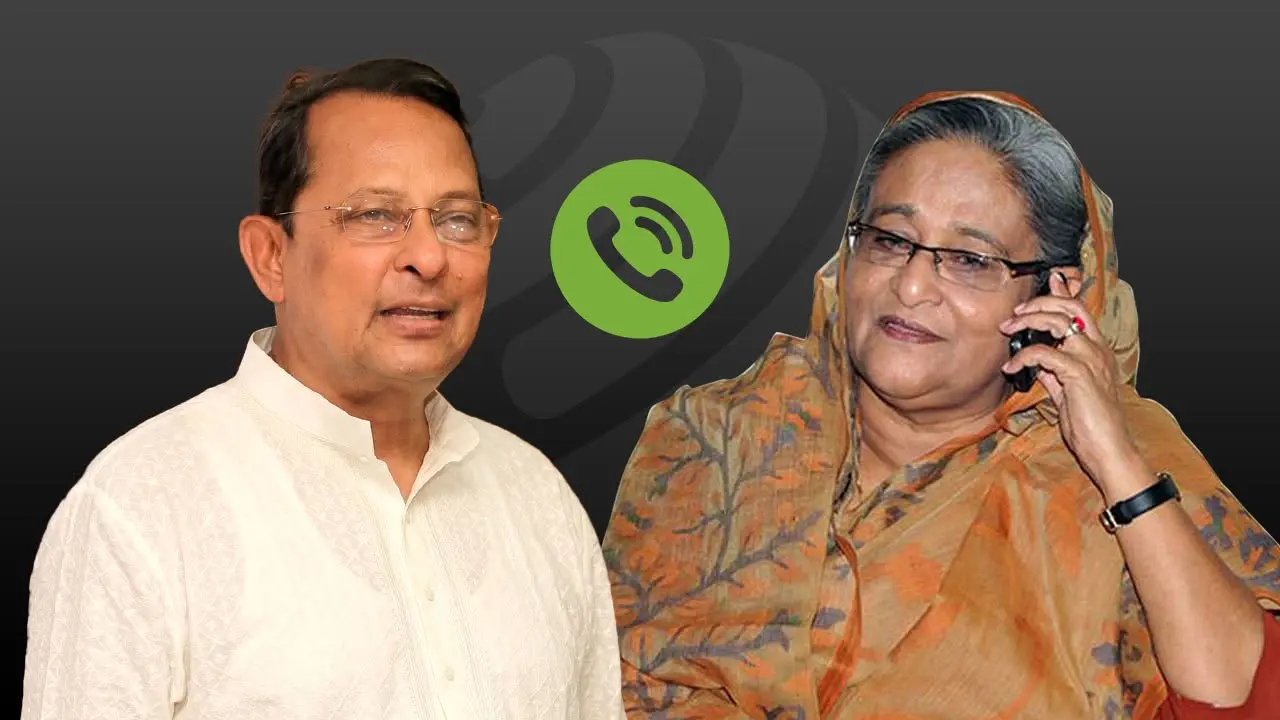‘আকাশ থেকে নেমে ধরবে’ —ইনুকে ফোনে বলেছিলেন শেখ হাসিনা