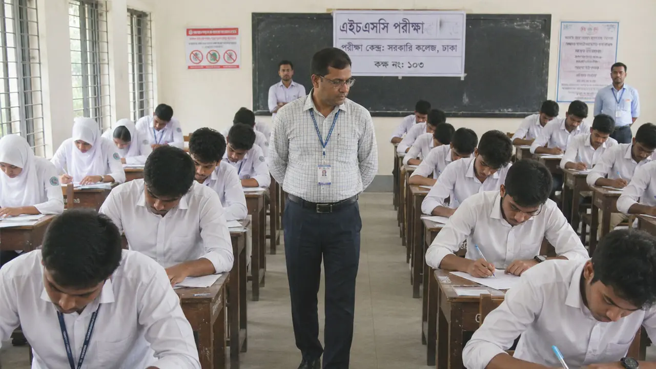 সকাল সাড়ে ৮টা থেকে কেন্দ্রে ঢুকতে পারবে এইচএসসি পরীক্ষার্থীরা