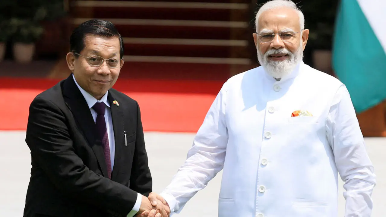 দ্বিপাক্ষিক বৈঠকে মোদিকে যে প্রতিশ্রুতি দিলেন মিয়ানমারের প্রেসিডেন্ট