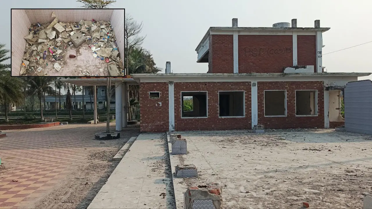 সাবেক প্রতিমন্ত্রীর বিলাসবহুল বাগানবাড়ি এখন মাদকসেবীদের আড্ডাখানা