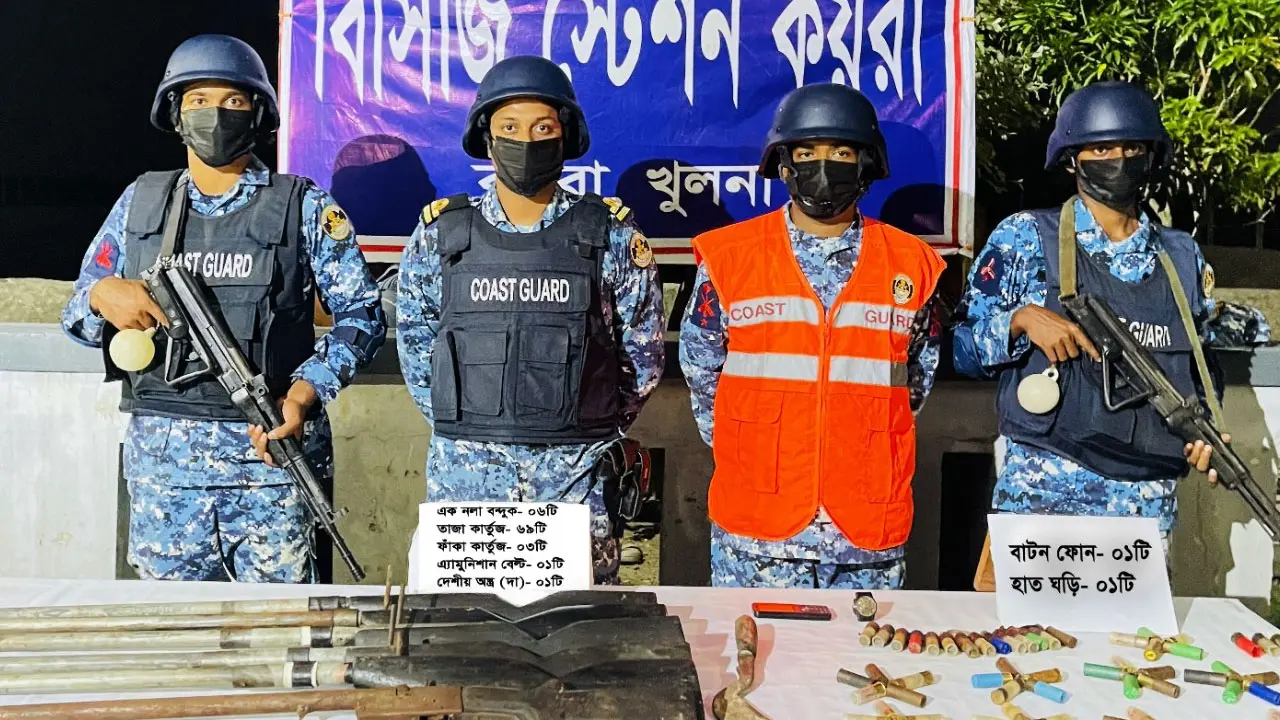 সুন্দরবনে ডাকাত দলের সঙ্গে কোস্টগার্ডের বন্দুকযুদ্ধে নিহত ১