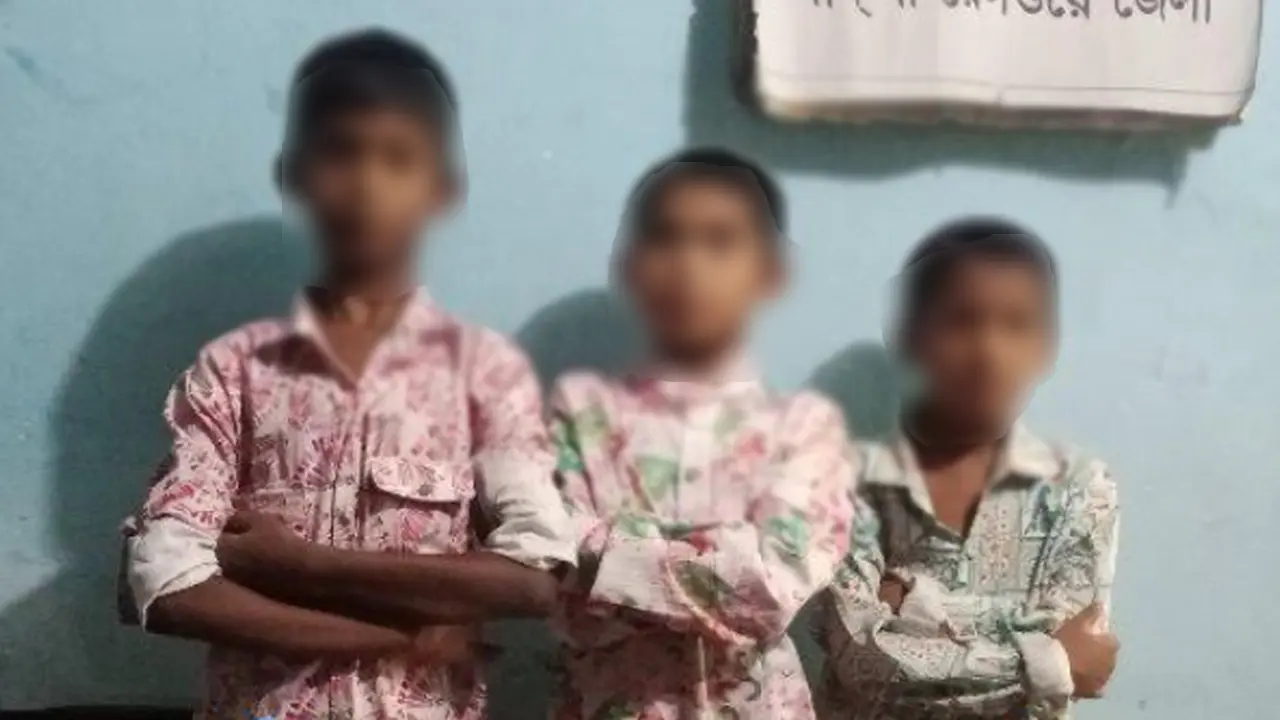 কুষ্টিয়ার রেলওয়ে জংশন থেকে অপহৃত ৩ শিশু ঢাকায় উদ্ধার