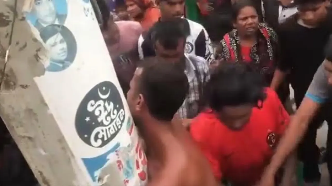 কুষ্টিয়ায় শিশু ধর্ষণের অভিযোগে যুবককে গণপিটুনি