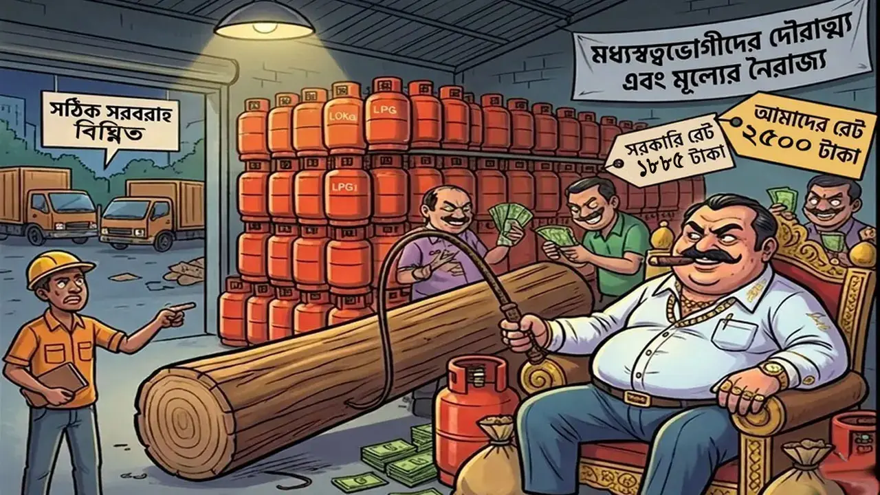 এলপি গ্যাসের দাম কমলেও লাভ কার, ভোক্তা নাকি সিন্ডিকেটের?