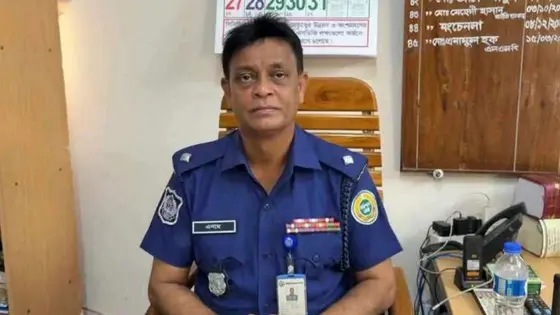 নারীকে আপত্তিকর মন্তব্যের অভিযোগ, থানার ওসি প্রত্যাহার