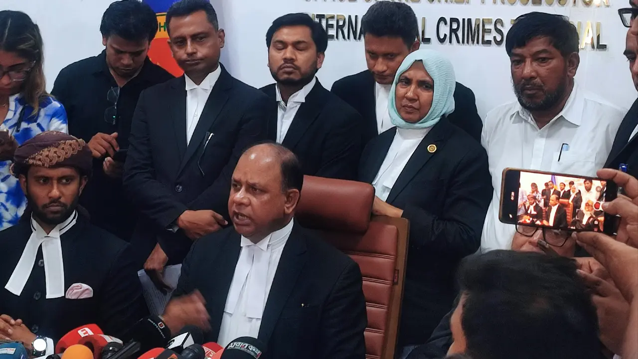এ রায়ে মোটেই সন্তুষ্ট নই : ইনুর সাজা নিয়ে চিফ প্রসিকিউটর