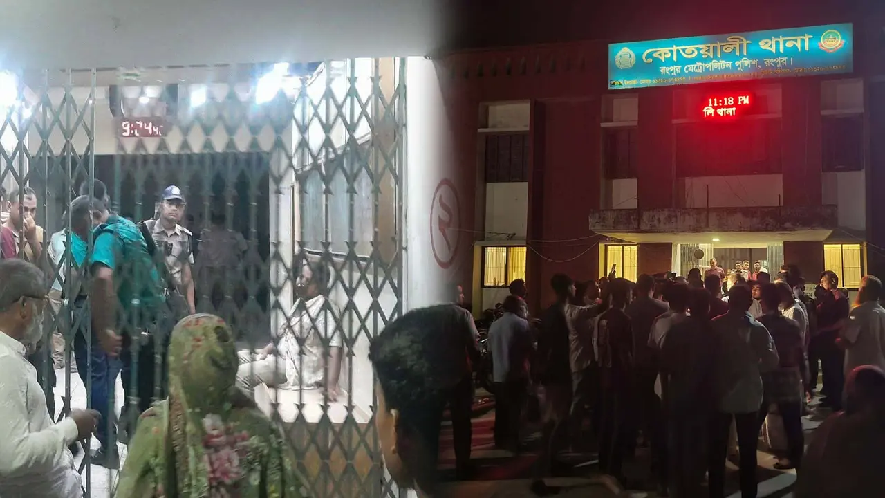 থানার ভেতরে স্বেচ্ছাসেবক দল নেতাকে মারধর, ১১ পুলিশ সদস্য বরখাস্ত
