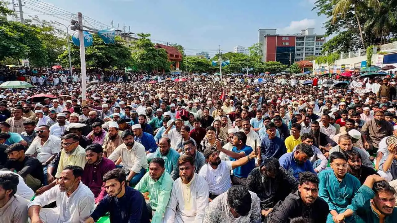 চট্টগ্রামে ১১ দলীয় ঐক্যের মহাসমাবেশ শুরু