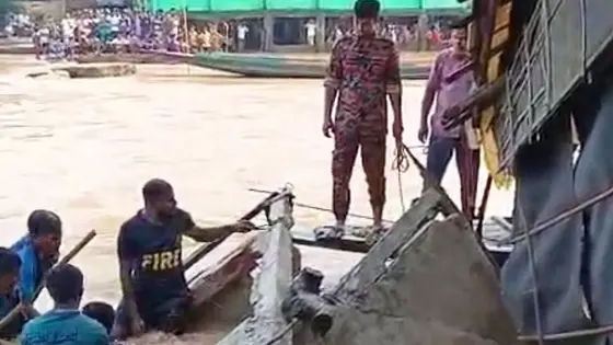 পাহাড়ি ঢলের পানিতে ভেসে যাওয়া যুবকের মরদেহ উদ্ধার