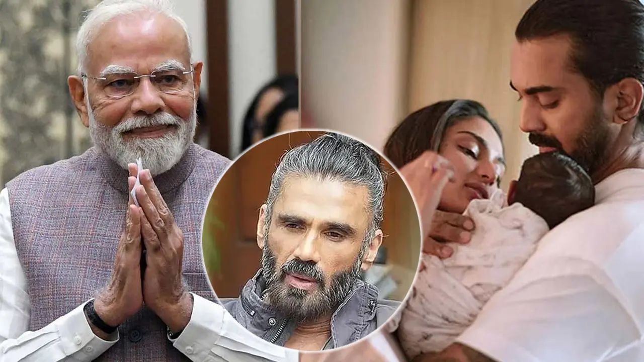 মোদির নাম জপছে সুনীল শেঠির ১৫ মাসের নাতনি!